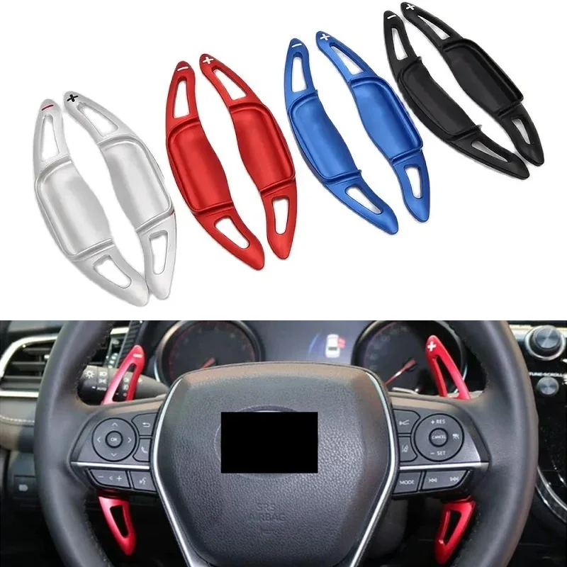 

For Toyota Camry 2018 2019 2020 Auto Shifter Gear Blade Car Steering Wheel Shift Paddle Extension DSG Sticker