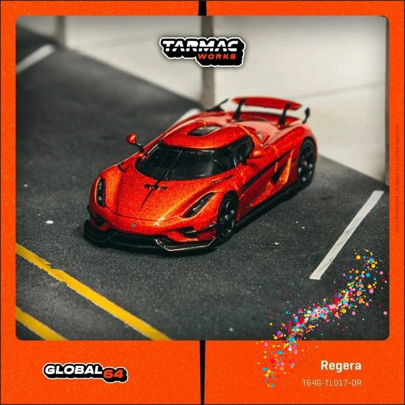 

Tarmac Works TW 1:64 RWB964 / CR-X / 190E 2,5-16 / Fairlady Z S30 / Regera / 488 / GR86 Литая литая модель автомобиля, миниатюрные подарки