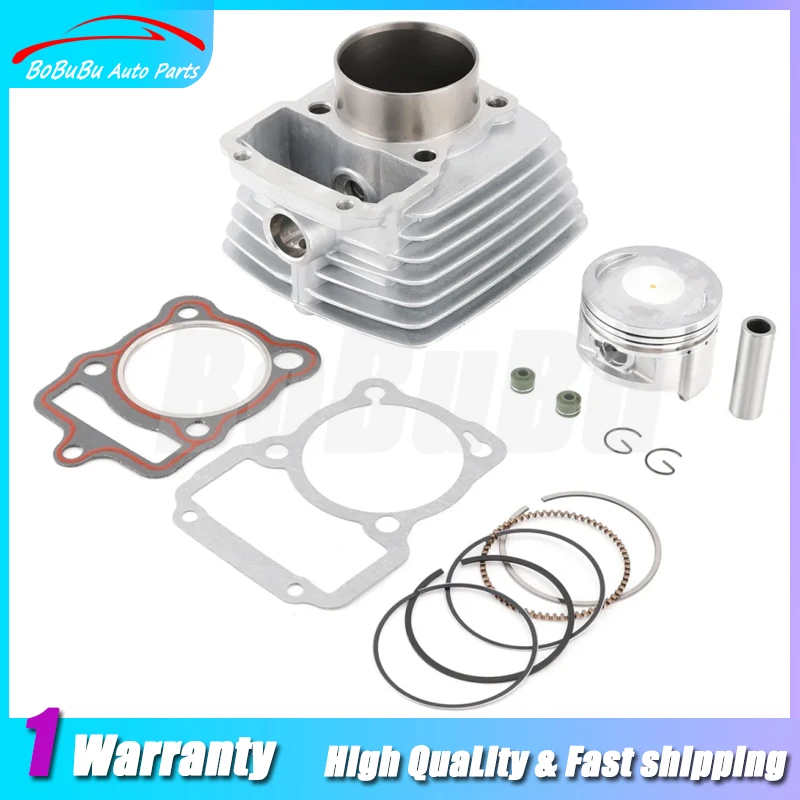 

65.5mm Kit barillet cylindre 200cc pour quad 4T for Zongshen Loncin Kinroad CG200 chinois VTT M587-A212