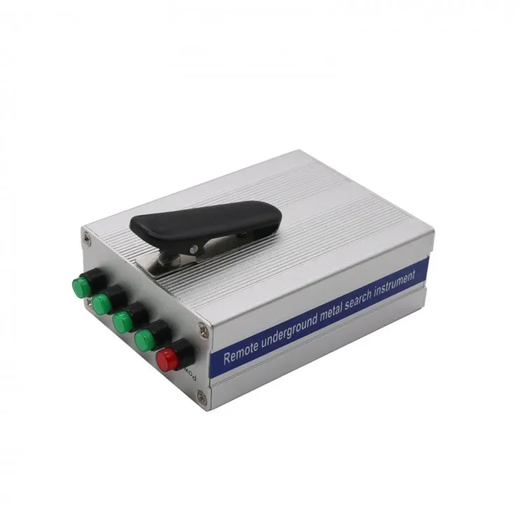 zz فضي طويل المدى للكشف عن المعادن الذهبية AKS تحت الأرض مع 2 هوائيات حقيبة حمل من الألومنيوم #4