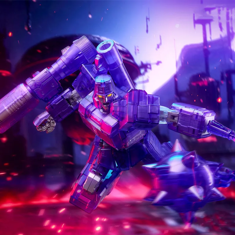 블루키즈 변신 메가트론 G1 레전더리 에디션 액션 피규어 모델 로봇 가동 장식 조립 완구 크리스마스 선물