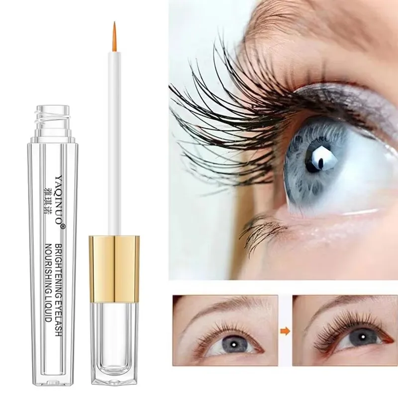 Wimpergroei Serum Hydraterende Verlenging Curling Dik Natuurlijk Blijvend Zwart Glanzend Glad Voedende Vloeistof Oogverzorging 3ml