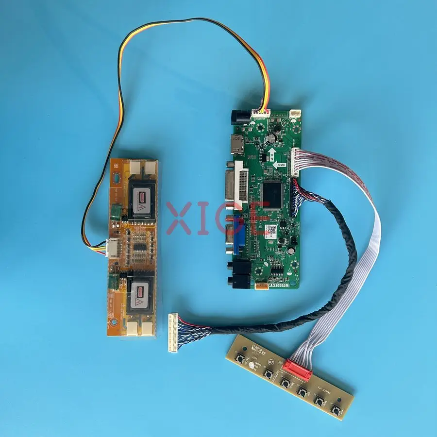 

Screen Drive Controller Board Fit LTM190E1 LTM190E4 LTM190EX LTM190EP 4-CCFL 30Pin LVDS 1280*1024 VGA DVI HDMI 1280x1024 Kit DIY