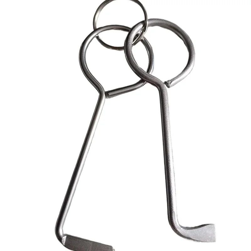 Bedroom/Bathroom Door Emergency Key Compatible With Interior Levers And Knobs Door Lock Universal Opening Wrench Tool