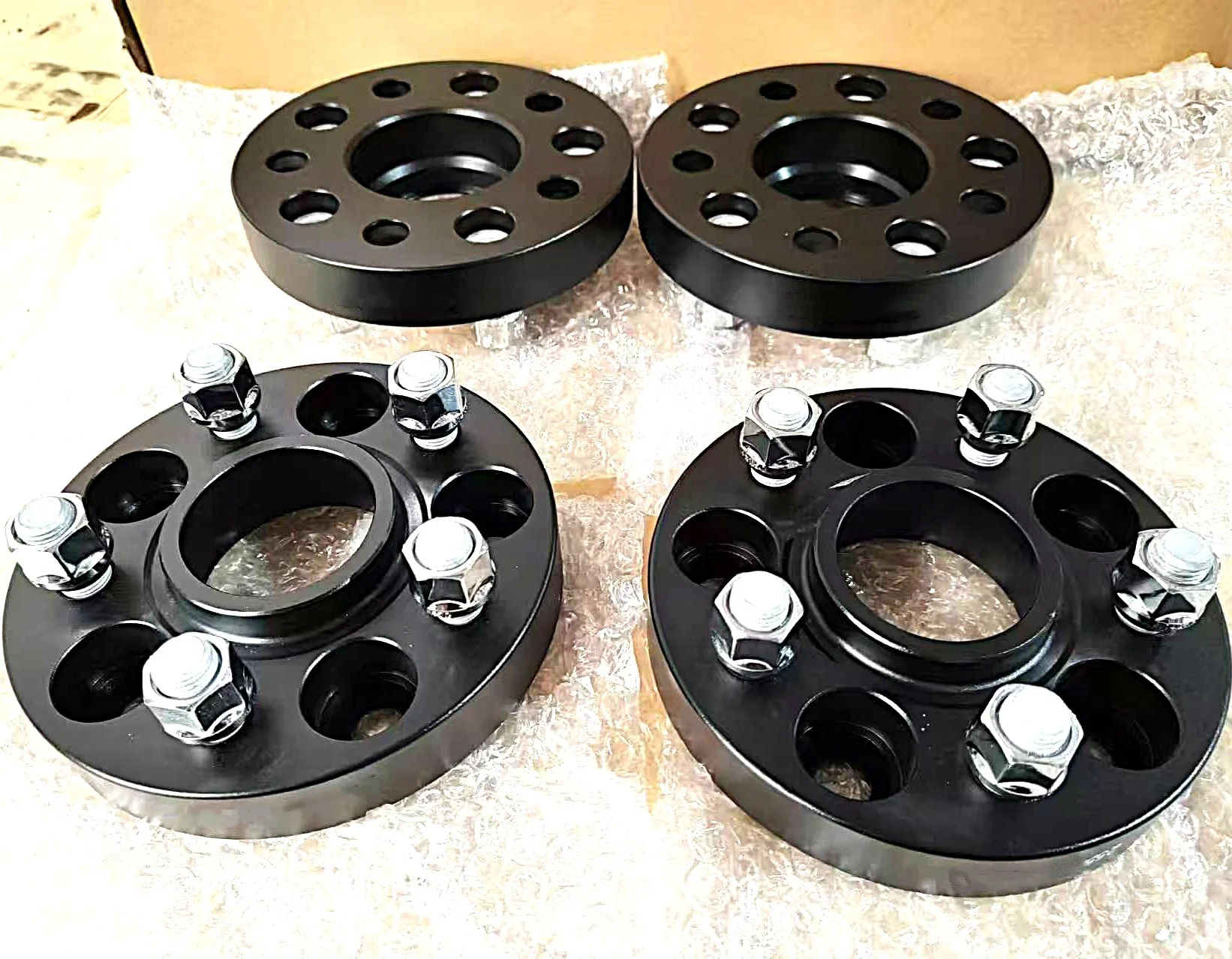 5*114.3 15 or 20mm Aluminum Forged Flange Plate Wheel Spacers Hub Widened Adapter Pickup Universal Car Accessories for Tesla