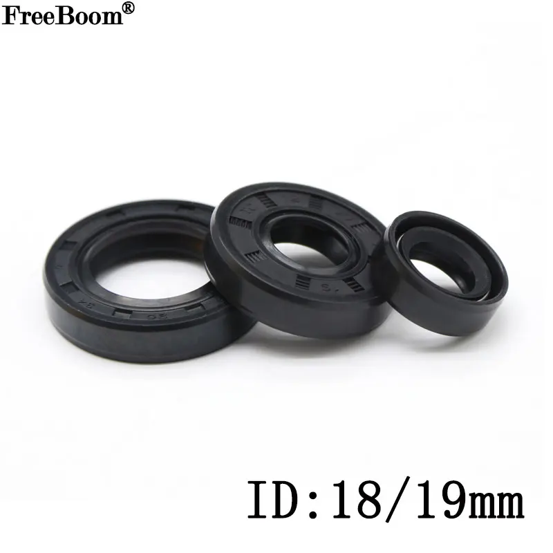 

ID 18/19mm NBR Nitrile Rubber Shaft Oil Seal TC-18/19*28/30/32/35/40/42/45/47*5/6/7/8 Nitrile Double Lip Oil Seal