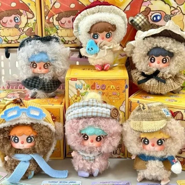 Caja Sorpresa de la Serie Sweet Dreams de Piro Piroo, Figura de Acción Coleccionable, Caja Misteriosa, Muñeco de Anime, Colgante para Bolsa, Juguetes