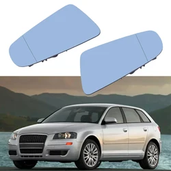 Car Rearview Heated Mirror Glass For Audi A3 A4 A6 2005-2008 Left/Right Side Wing Heating Mirror Glass Exterior Parts