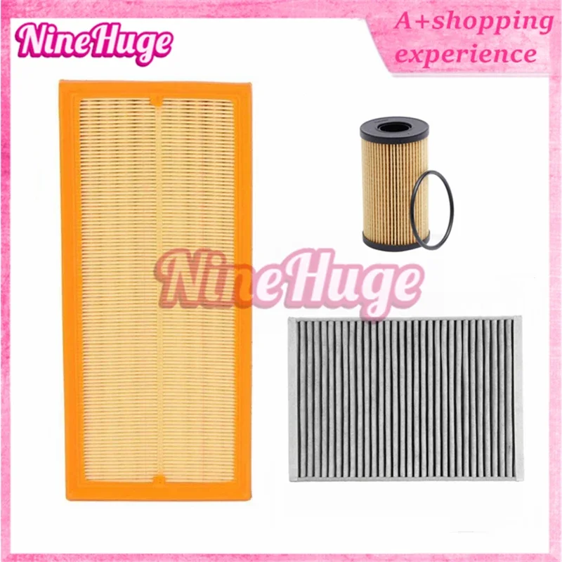 

Set of Air Filter Cabin Filter Oil Fiter for Land Rover Discovery 5 Range Rover Velar for Jaguar XE LR011593 LR036369 LR073669