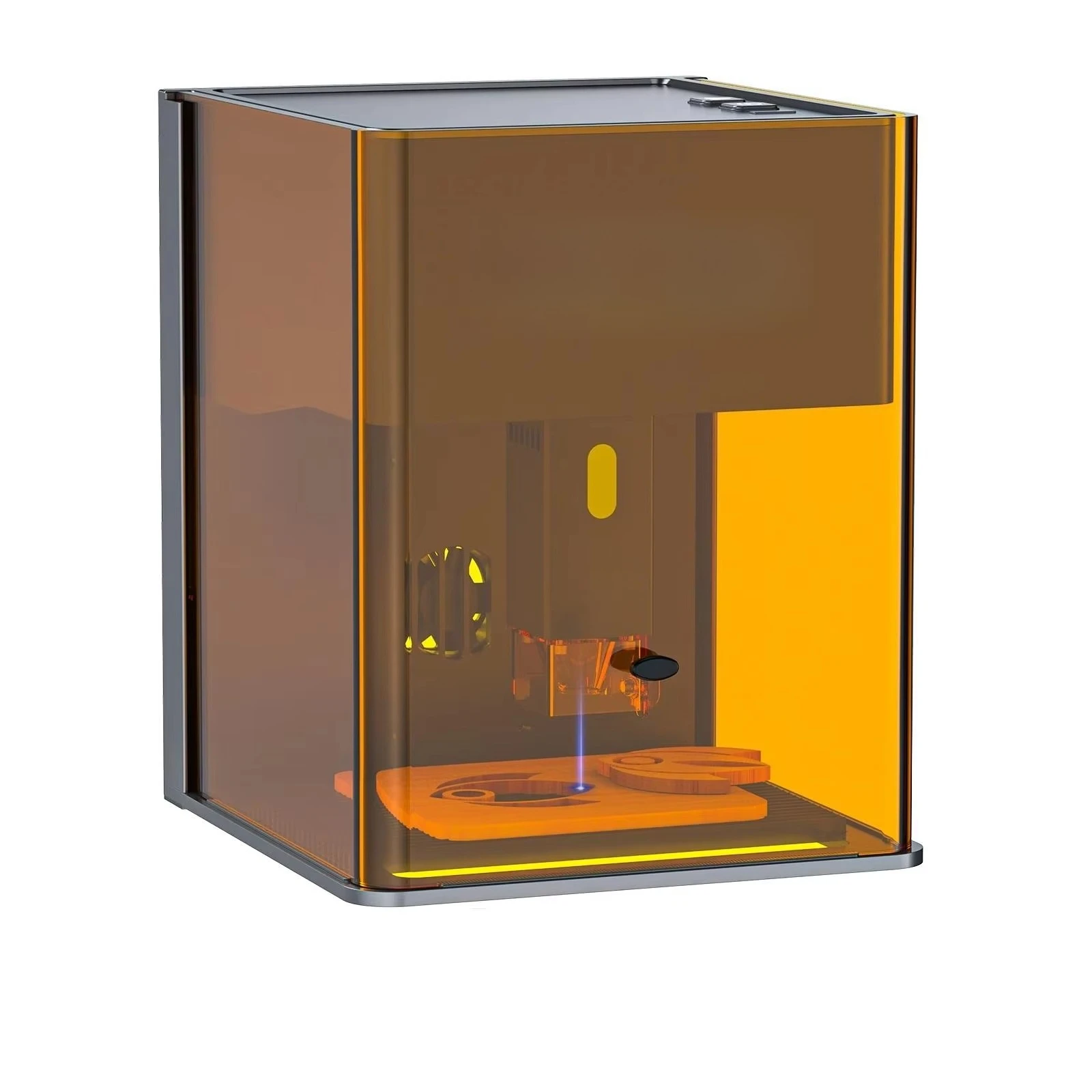 

Diode Fully Enclosed Laser Engraving Portable Mini Machine for Wood Metal Paper & Leather Easy to Operate