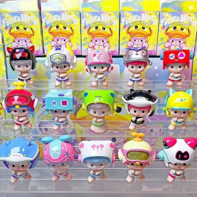 

Zozo Future Mech Series Blind Box Toys Kawaii Anime Action Figure Caixa Caja Surprise Mystery Box Dolls Girls Gift