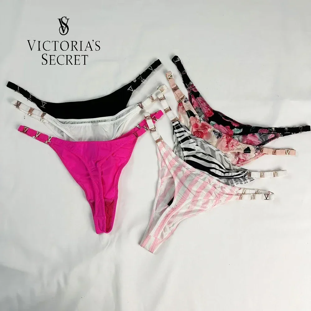 2024 جديد إمرأة مثير VS ثونغ الخامس سلسلة تشكيل تنفس لينة مريحة سراويل داخلية نسائية
