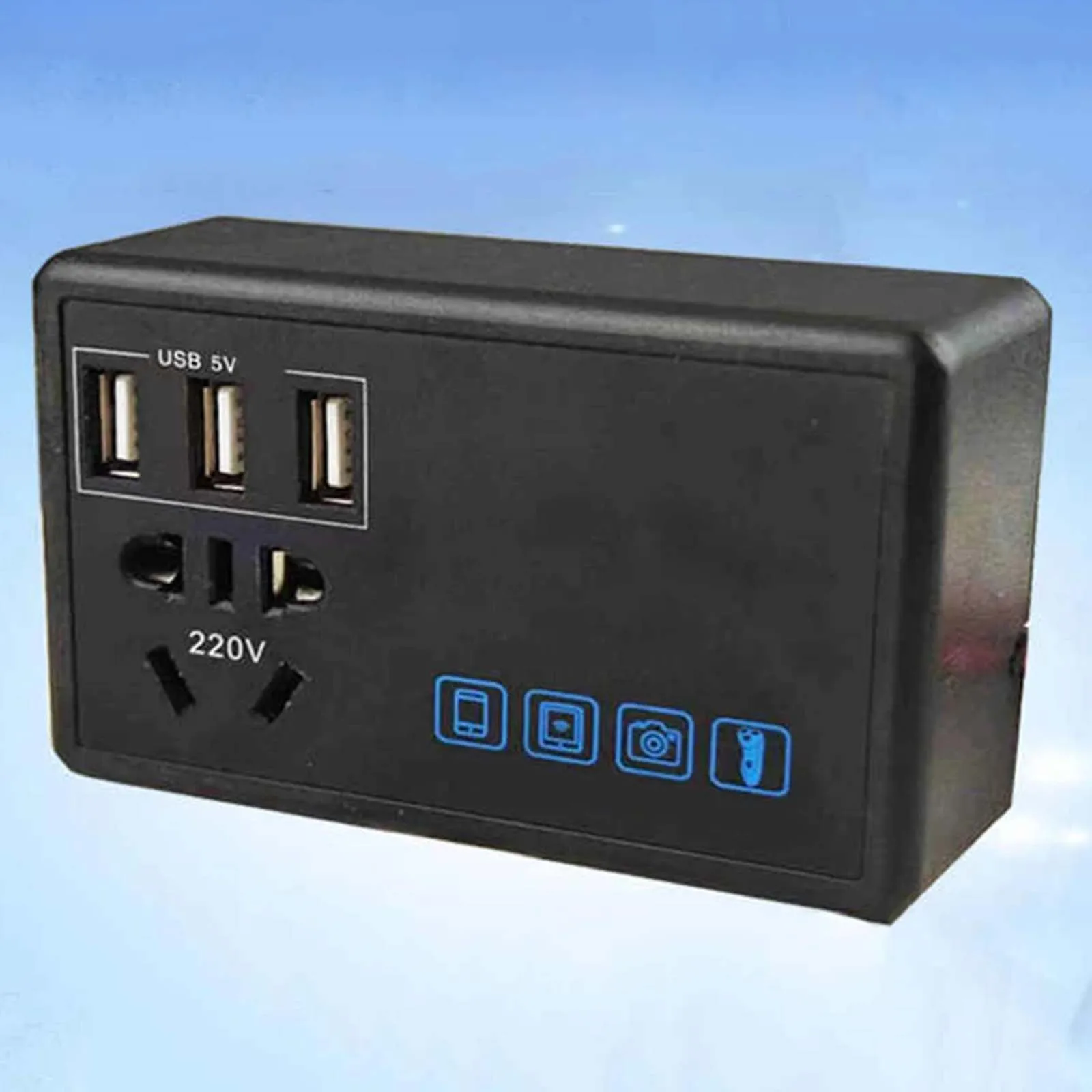 Multi-function Car inverter 12V 24V to 220V Conversion Booster Charger Truck Universal Power Supply