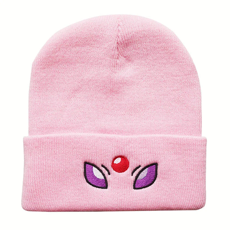 Pokemon Pikachu Anime Knitting Beanies Hat Men Women Solid Color Quality Cap Cute Casual Warm Hats Fashion Versatile Unisex Caps