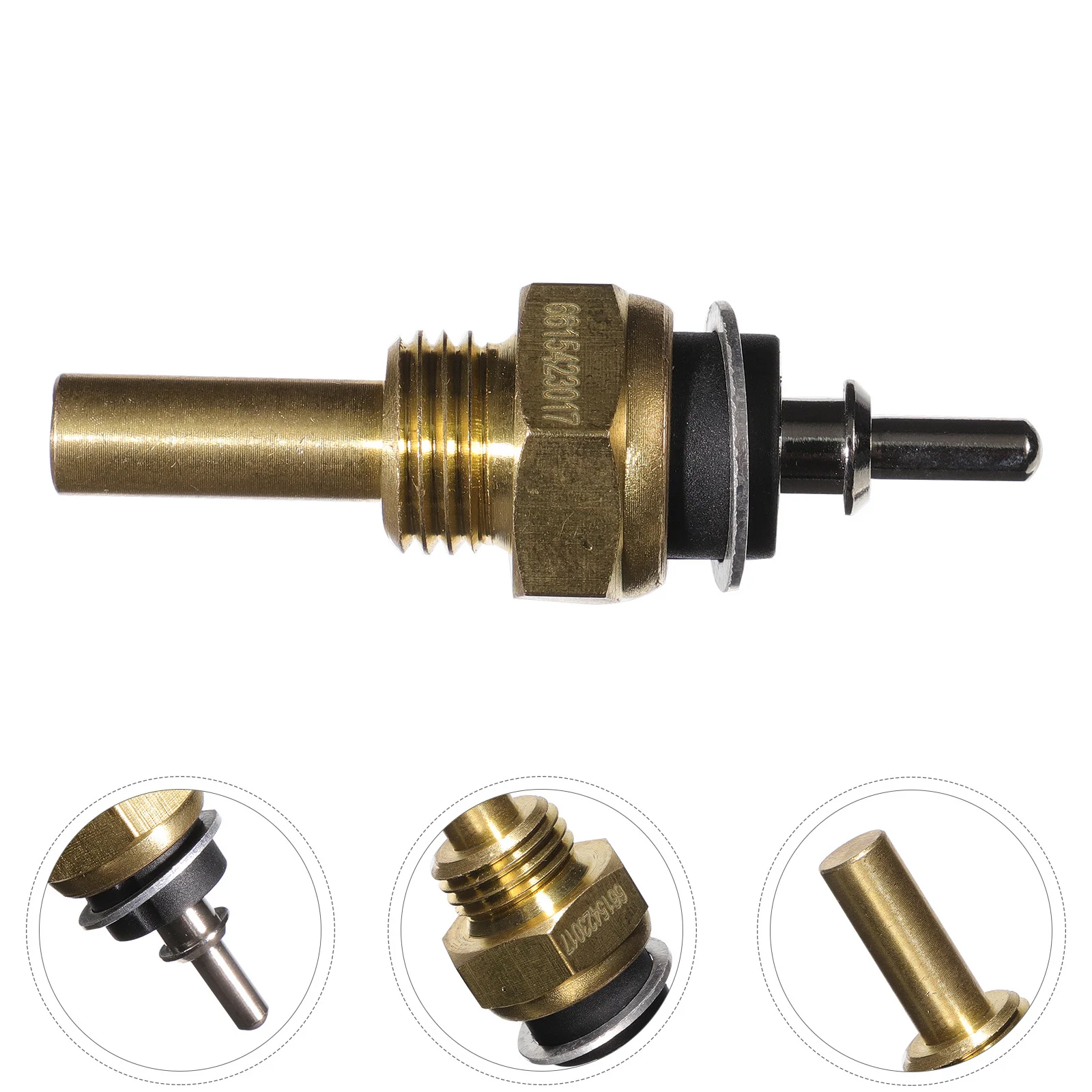 

Auto Water Temperature Sensor Copper Metal Gauge Sensor Car Replacement Automotive Engine Safety Adapter for Car Water Temp