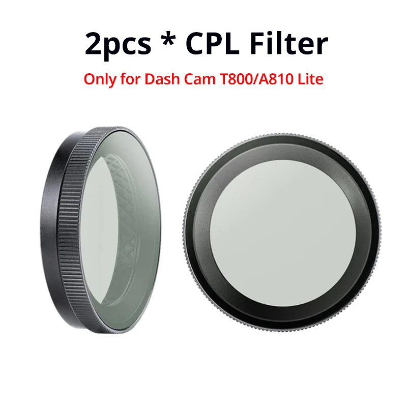 Original 70mai CPL-Filter für 70mai A900/ T800/ X800/ A810 Lite/ A810S/ A810 Zirkularpolarisierende Objektivfilter Objektivdeckel – Detail 5