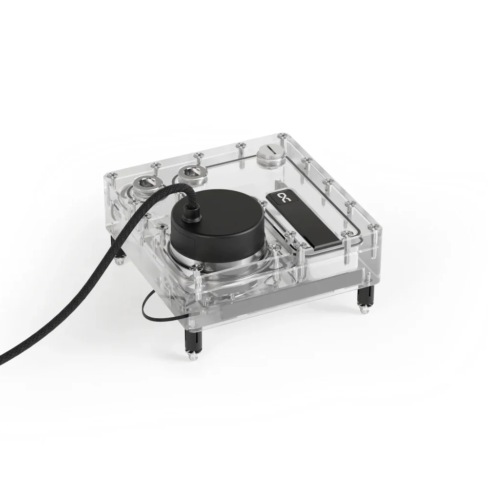 

Alphacool Core 140 мм резервуар с поддержкой насоса VPP D5 с подсветкой aRGB небольшой резервуар для воды для компактного корпуса пользовательские водяные петли