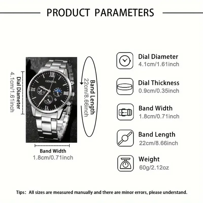 

Модные мужские часы, роскошные серебряные кварцевые наручные часы из нержавеющей стали, мужские деловые часы для мужчин, часы-календарь Reloj Hombre