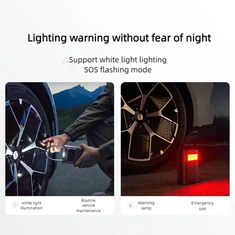 Xiaomi Portable Electric Air Compressor 2 Pro Mi Inflatable Treasure 150psi High Pressure Motorcycle Car Air Compressor