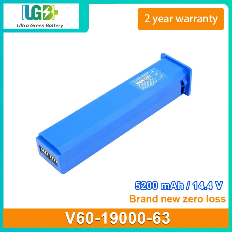 

UGB New Battery For Flight 60 V60-19000-63 medical battery 5200mAh 14.4V