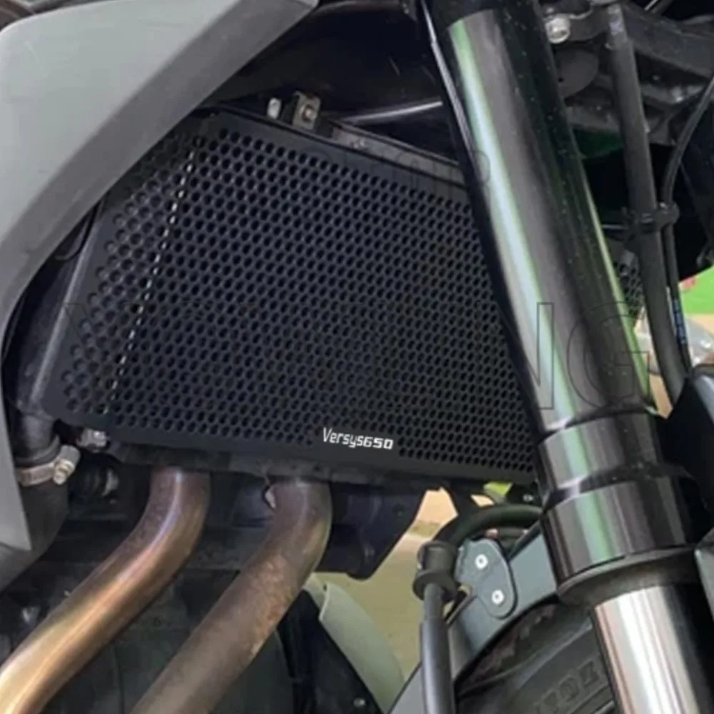 

For KAWASAKI VERSYS 650 Motorcycle Accessories Radiator Protection Guard Grille Cover VERSYS650 2015 2016 2017 2018 2019-2024