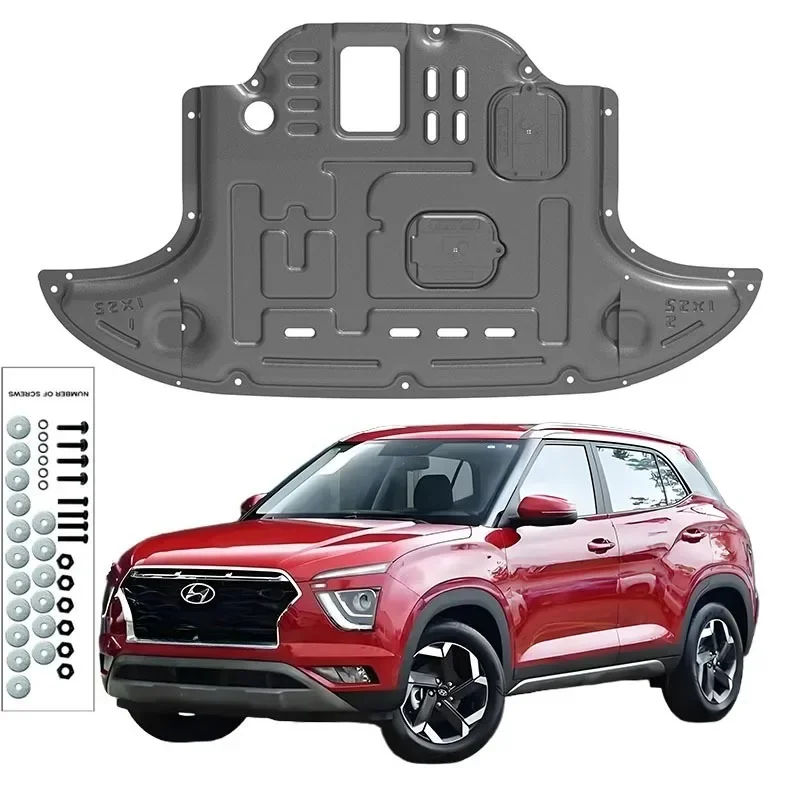

Высококачественная защитная пластина/крышка/панель из сплава для защиты двигателя и брызговиков Hyundai Creta 2020-2024 1.5L