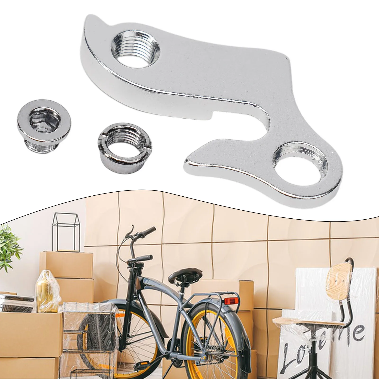 الدراجة الخلفية Derailleur شماعات دراجة دراجة الجبلية الخلفية والعتاد الميكانيكية Derailleur شماعات التسرب محول محول Derailleur أجزاء الفضة