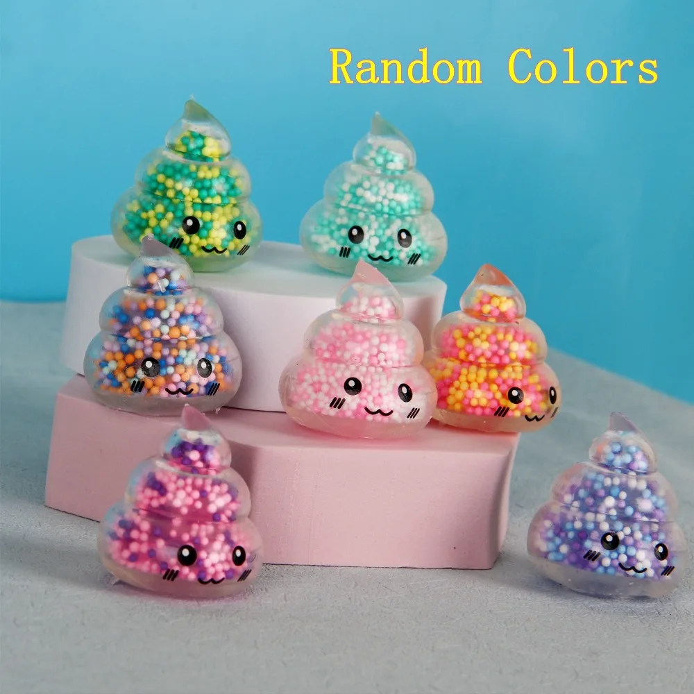 6 قطع من ألعاب كرة الإسفنج الإسفنجية المبتكرة، تخفيف التوتر، تخفيف القلق، هدايا مضحكة للحفلات للبالغين والأطفال #3