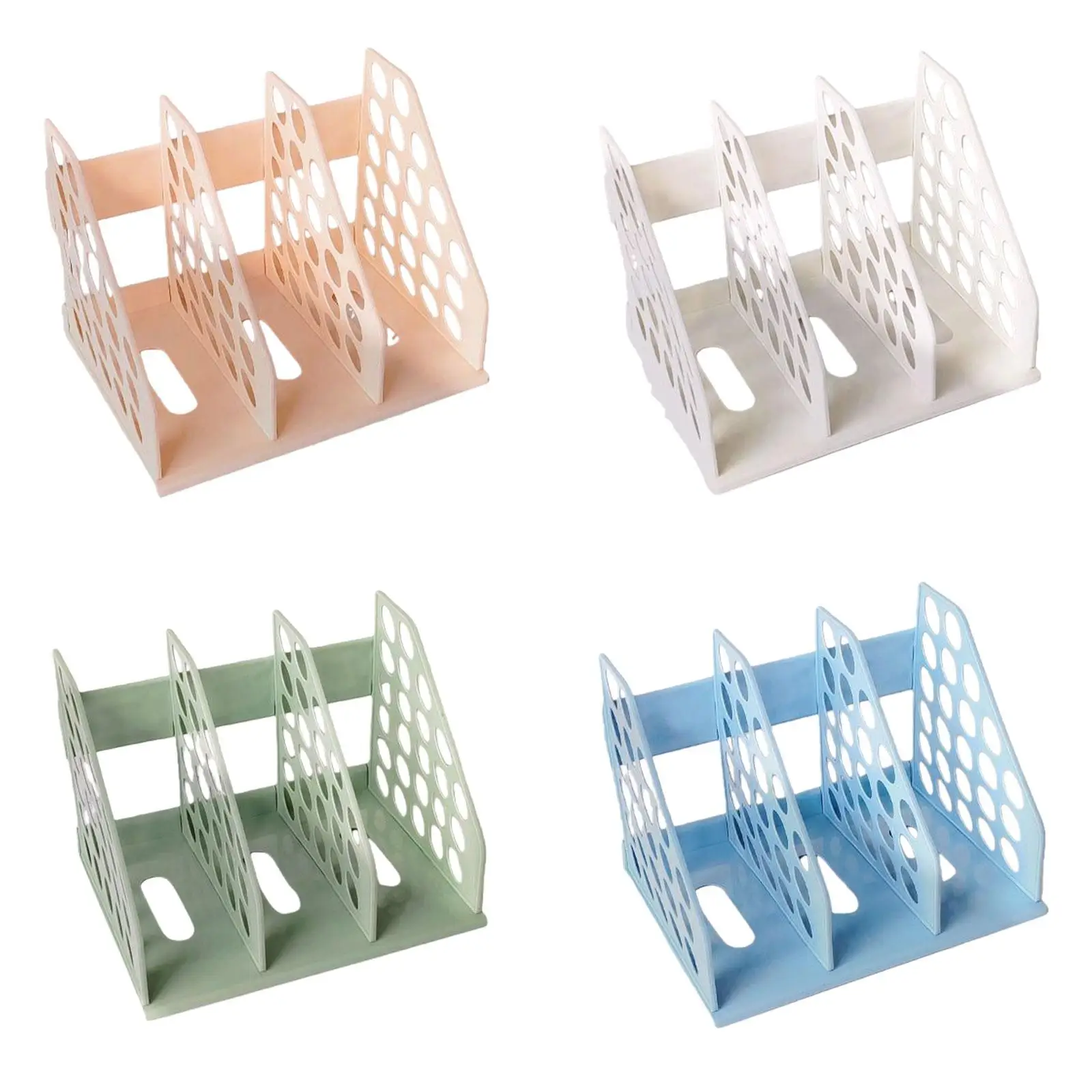 ที่ใส่แฟ้มเอกสารแบบตั้งโต๊ะ 3 ช่อง สำหรับจัดระเบียบเอกสารในสำนักงานหรือห้องเรียน