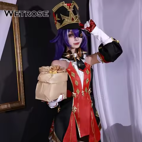 【Wetrose】Chevreuse SSR Cosplay Costume Genshin Impact Fontaine Шеврёз Full Set Wig Hat Shoes Halloween Xmas Christmas New Year