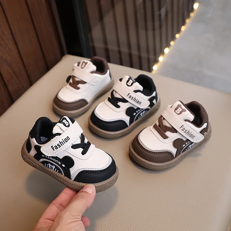 

Baby Shoes 1 Year Children's Boys' Sports Shoes for Babies Brands Sneakers, Mother Kids Spring and Autumn Mamas Boy single shoes