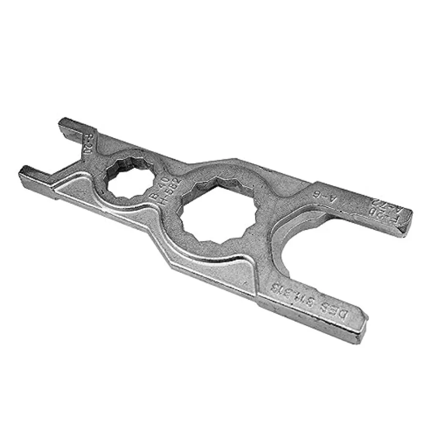 

A-50 Super Wrench, 7-3/4" - Ideal for Servicing and Installing Flushometers - Multiple Wrenches in One Ergonomic Design - Smoot