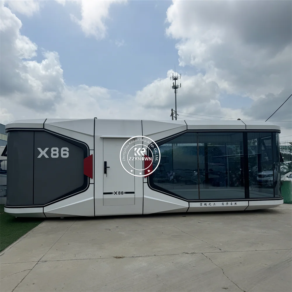 Cabin Prefabricated Tiny Customized Smart Features Capsule House Modular Home Luxury Capsule House for Tourism Accommodation
