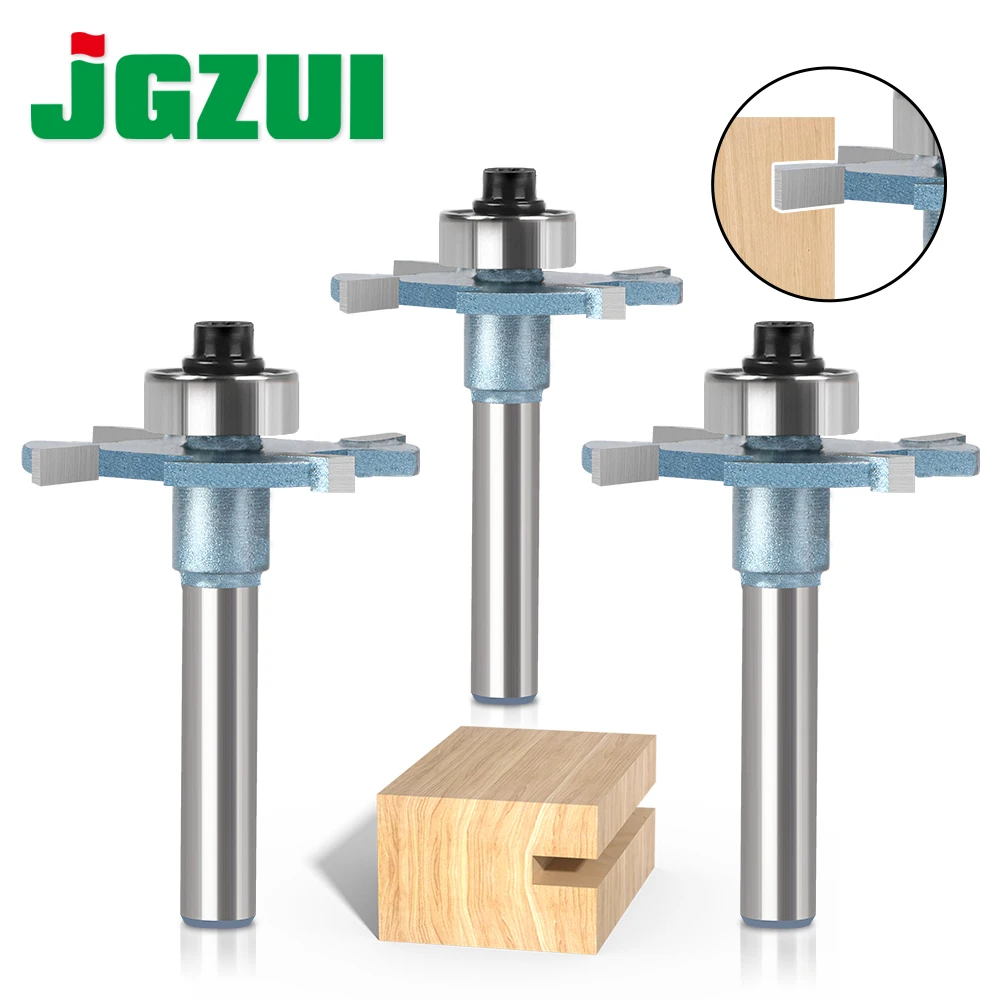 Straight End Fresadora para Madeira Router mm Shank Edge Trimmer Limpeza Flush Trim Canto Redondo Cove Box Bits Tool Novo