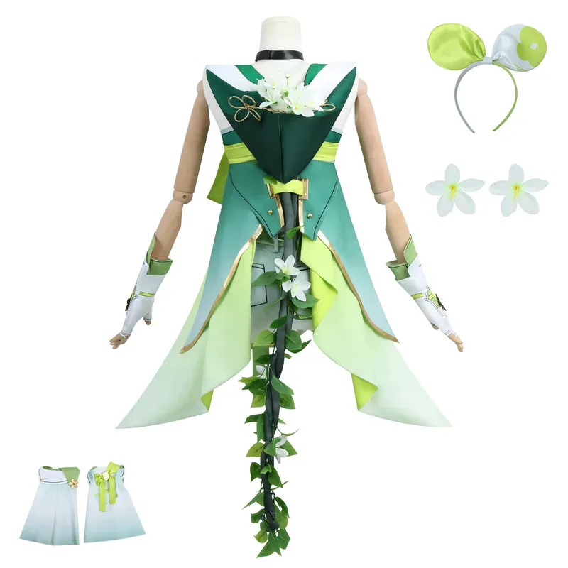

COSda@Game Verina Costume Cosplay Wuthering Waves Suit Sweet Lovely Uniform Anime Exhibition Halloween Party Role Play for Adult