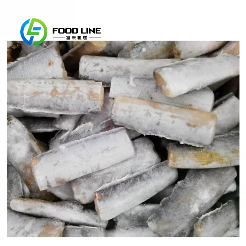 Customized Professional Automatic Electric Fish Block Cutter for Saury Seafood Processing