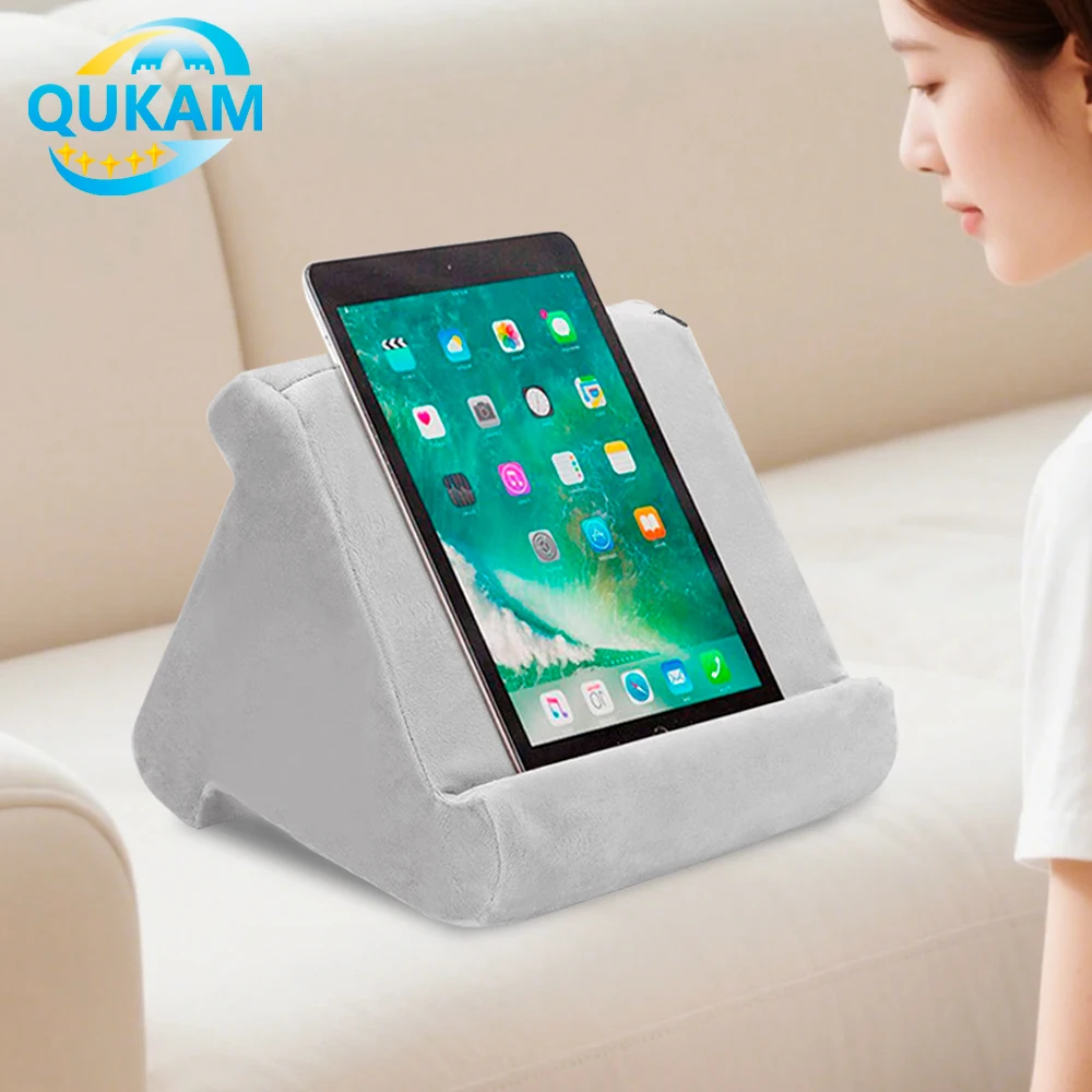 Multifunction Sponge Pillow Stands for iPad Samsung Huawei Tablet Phone Holder Tab Reading Holder Support Bed Mount Bracket Book