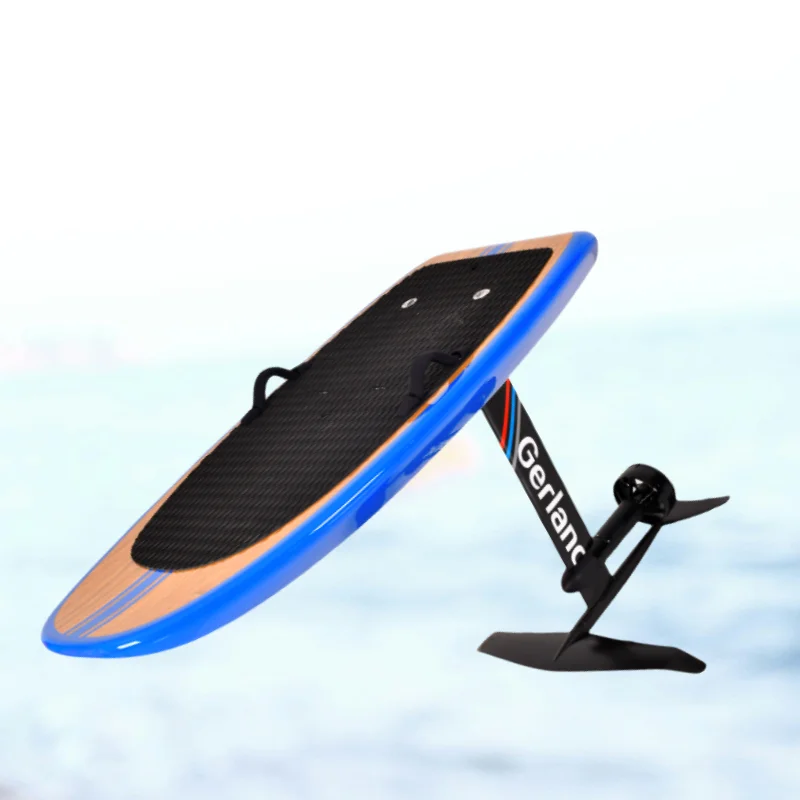 Factory OEM Customized Logo Carbon Fiber 8KW Powered Efoil Electric Surfboard Hydrofoil Jet Fly  E-Foil Board for Ocean Surfing