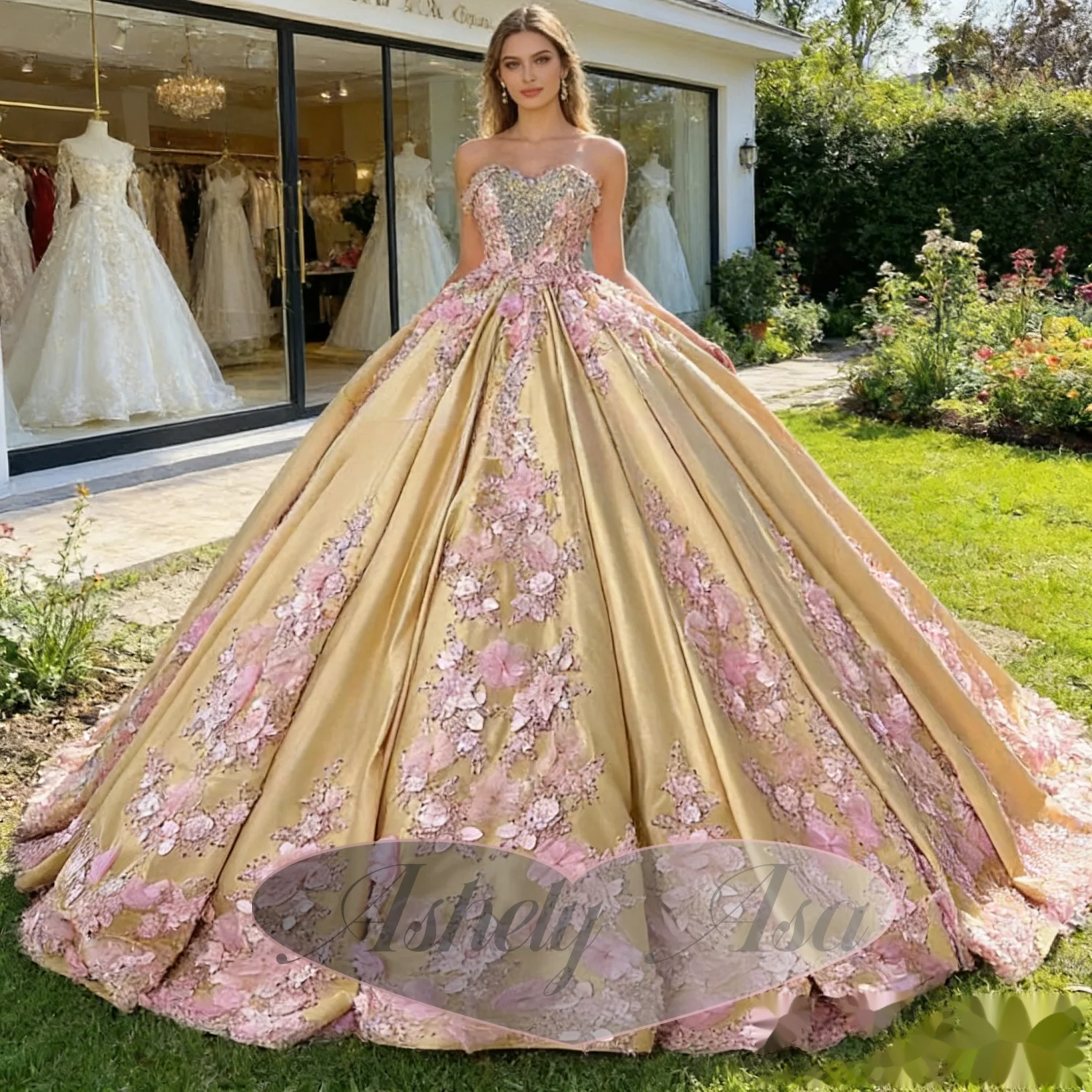 

Customized Luxury Mexico Sweet 16 Dresses Prom Off Shoulder Flower Lace Up Vestido De 15 Anos Quinceanera Dress Pageant Wear