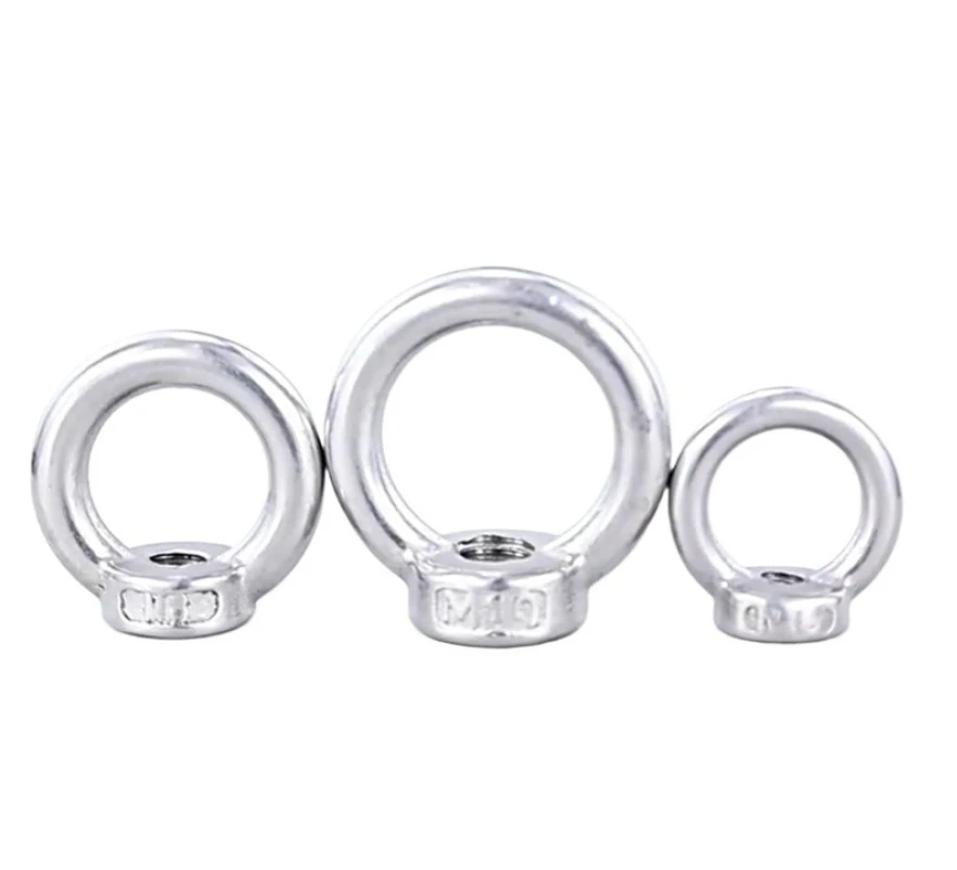 316 Stainless Steel Lifting Eye Nuts, Eye Nuts, Ring-Type Nuts, Marine Lifting Lugs, Lifting Rings, Accessories