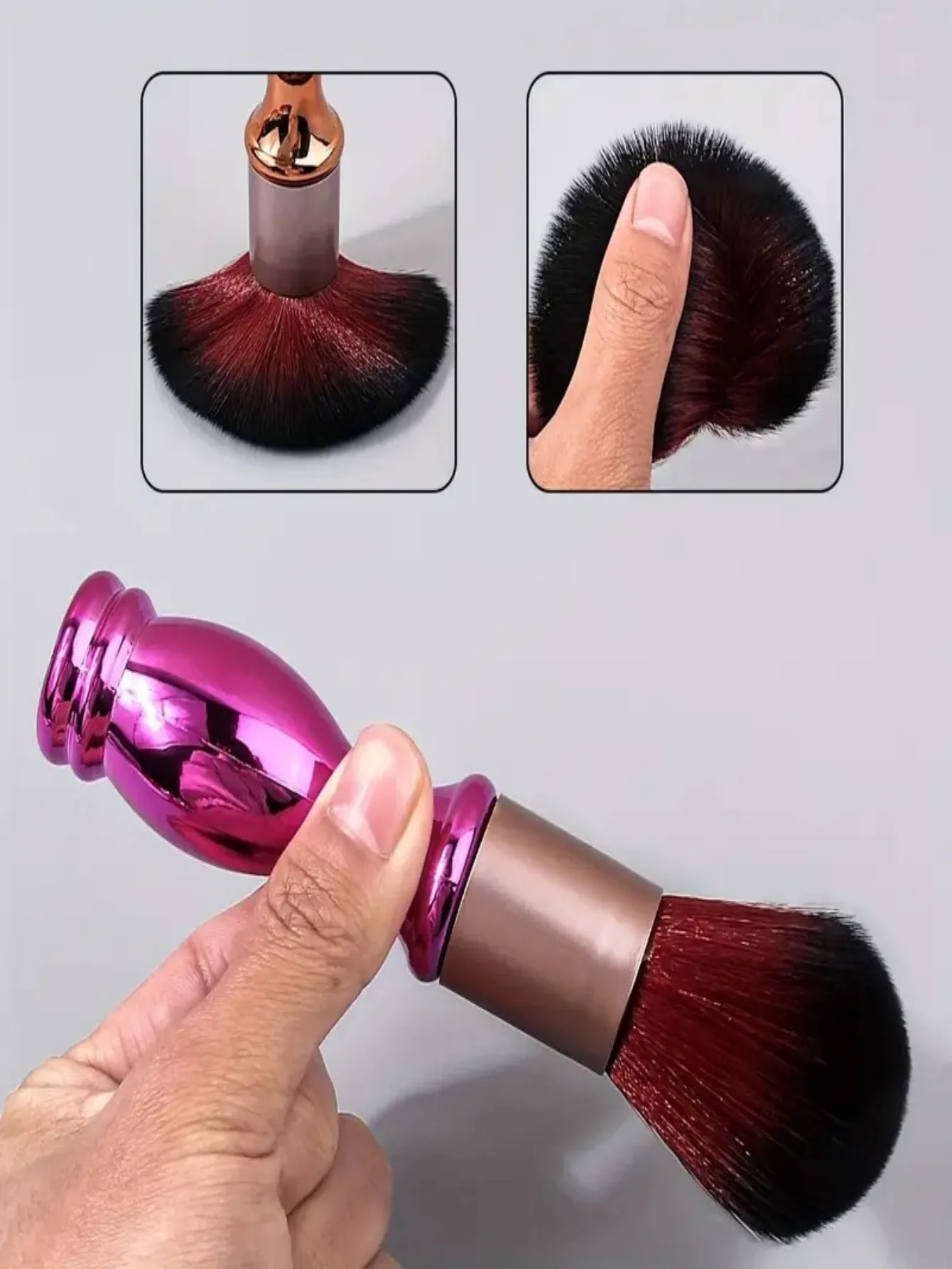 ベストセラーシングルピースルースパウダーブラッシュブラシ花瓶ギフトフェイシャルブラシメイクアップツールポータブル