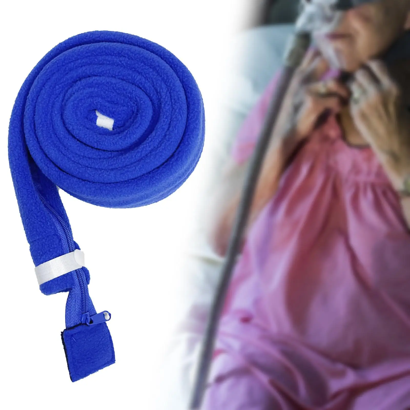 

Cpap Hose Cover Tube Sleeve Cover For Ventilator Blue Design CPAP Tubing Wrap For Home Business Trip Daily Use Travel