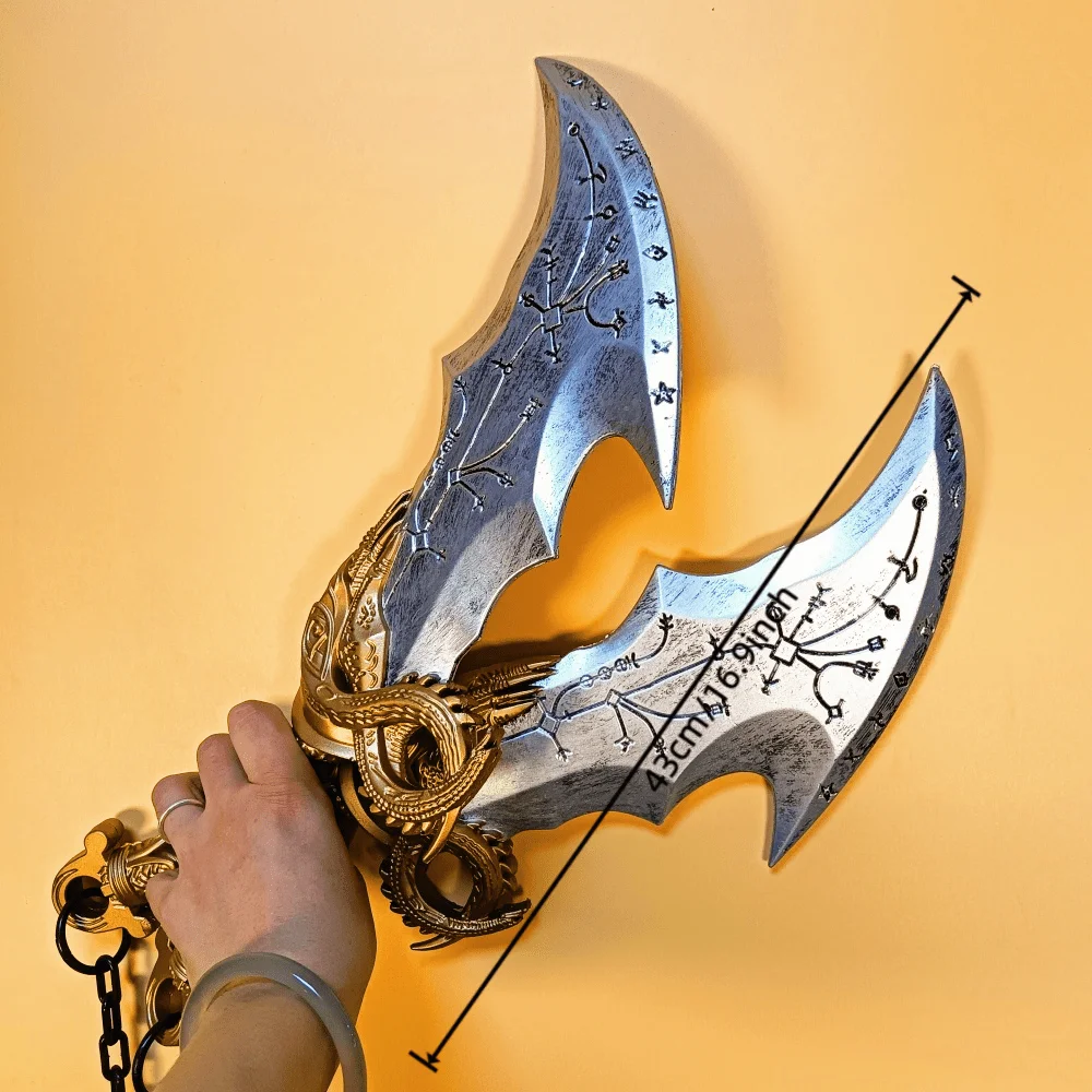 45cm PU Kratos Katana damas épée taille réelle japonais Katana Athena lame Chaos dieu de la guerre 4 Cosplay accessoire samouraï jouet cadeau