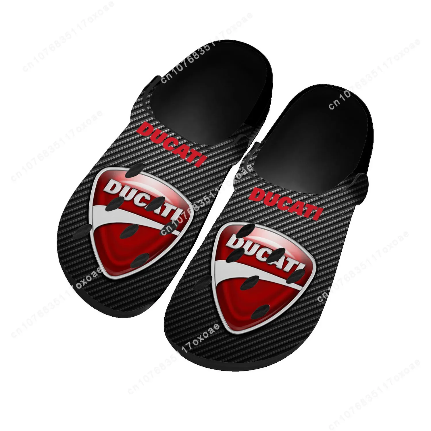 Ducatis Italy shoes Home Clog Mens Women Youth Boy Girl Sandals Shoes Garden Custom Made Breathable Shoe Beach Hole Slippers