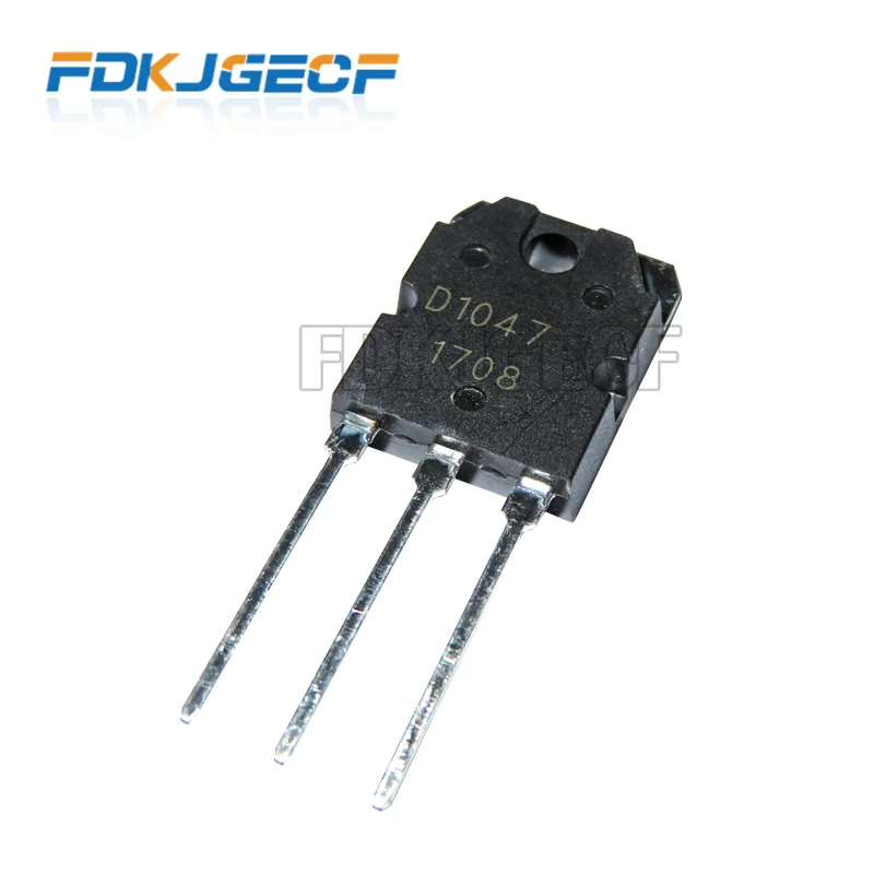 5PCS 2SD1047 TO-247 D1047 TO-3P POWER TRANSISTORS In Stock