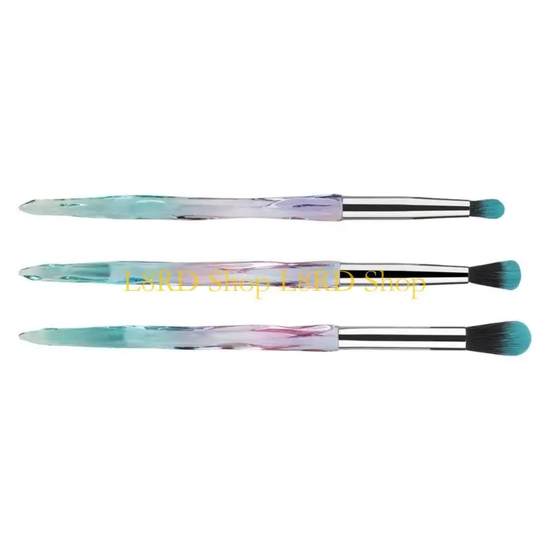L8RDクリスタルアイメイクアップブラシセットアイシャドウブラシプロのメイクアップブラシセット