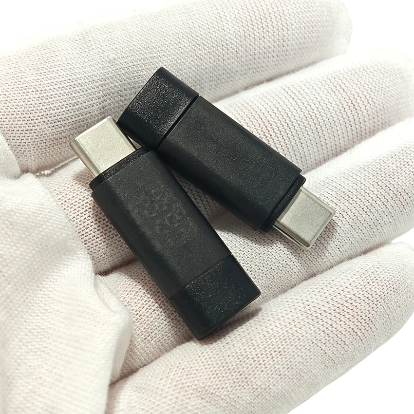 USB TypeC Male to TypeC Female Intelligent Digital Converter Charging Cable Detection Power Charging Cable Type-C Head