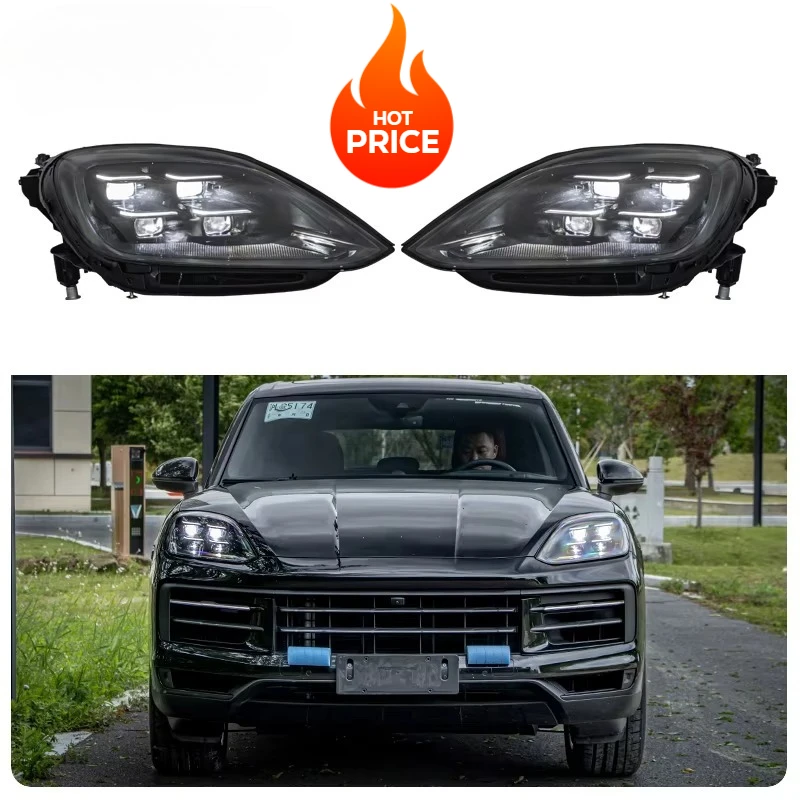 

[1979LL] Hot Sale! High - Quality 2024 PDLS Matrix Style 9Y0 LED Headlights - Upgrade for Porsche Cayenne 9Y0.2/9YA (2024 - 2025