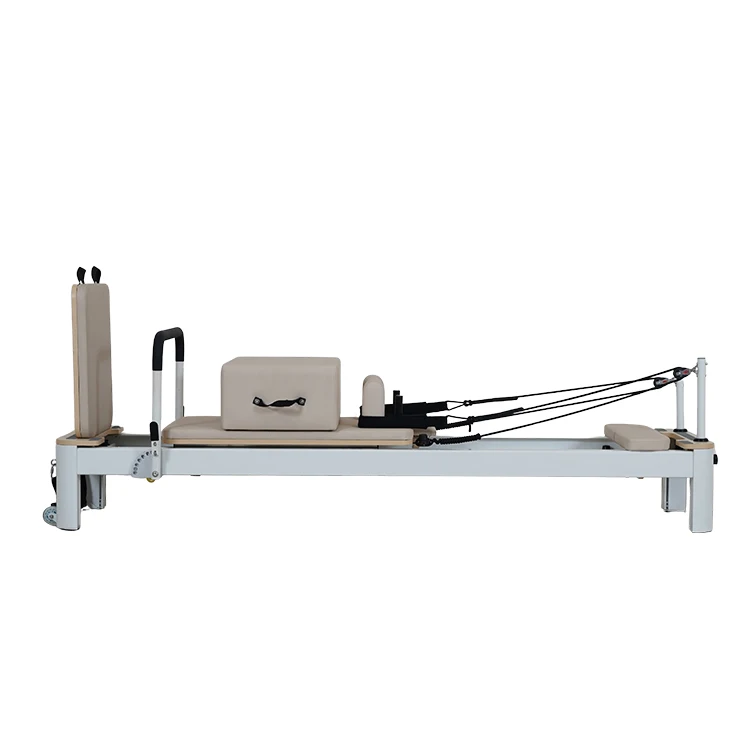 Manufacturer Aluminum Beige Reformers Machine Pilates Core Bed Pilates Equipment for Studio