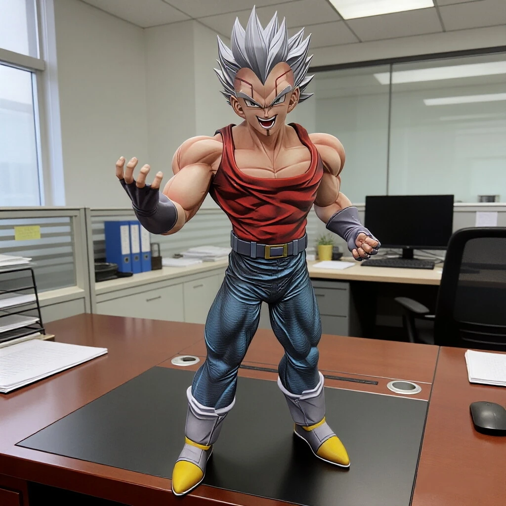 

Фигурка Baby Vegeta Dragon Ball Z Star Trails Super Form SSj3, 11,81 дюйма/30 см, подвижная, из ПВХ, для игр и подарков, любимая игрушка